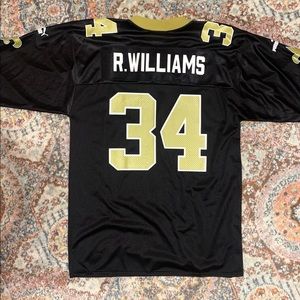 Vintage Ricky Williams Puma Saints Jersey #34 M
